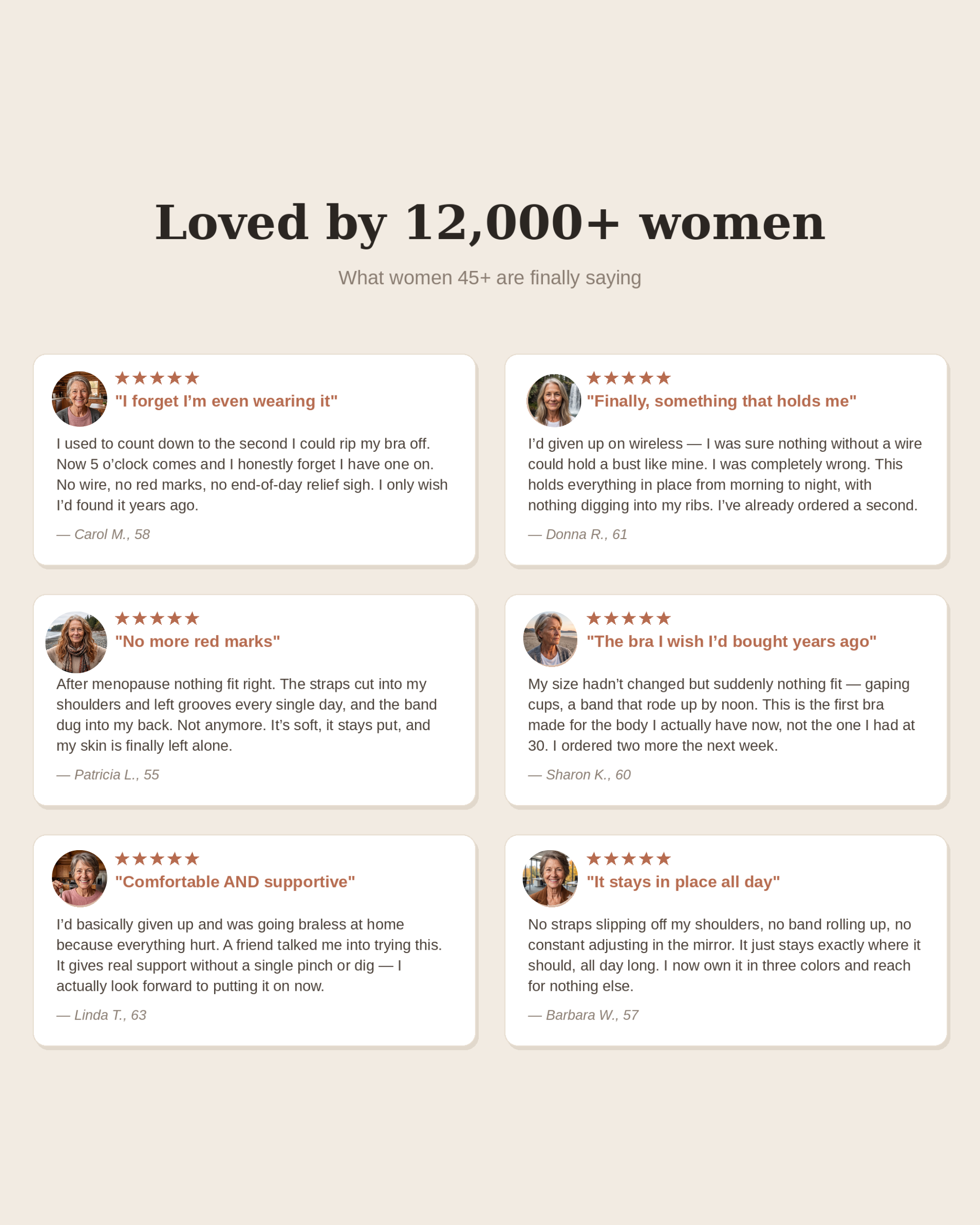 The Susan Bra 3-Step System For Menopause