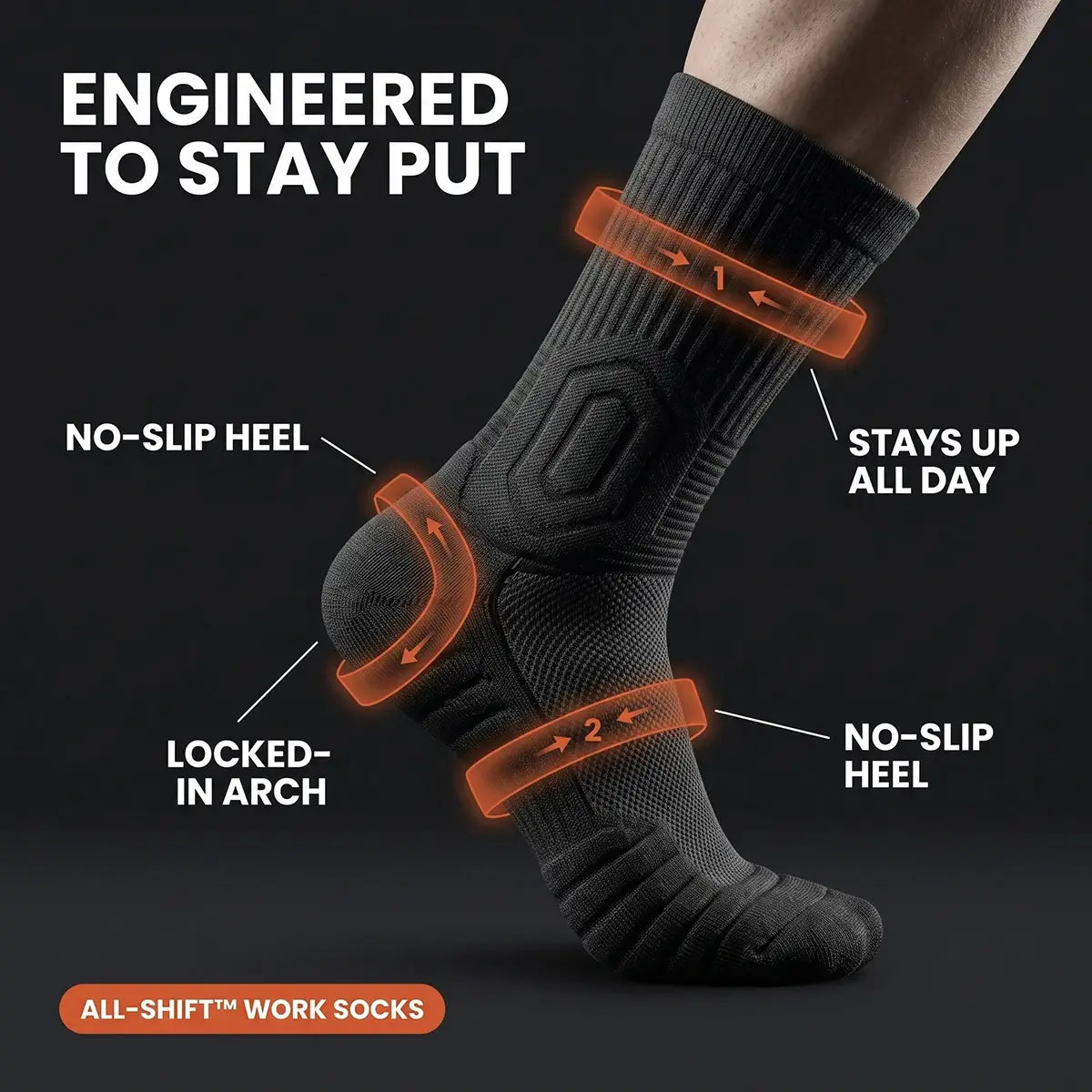 Finish your 14-hour day with feet that aren't cooked