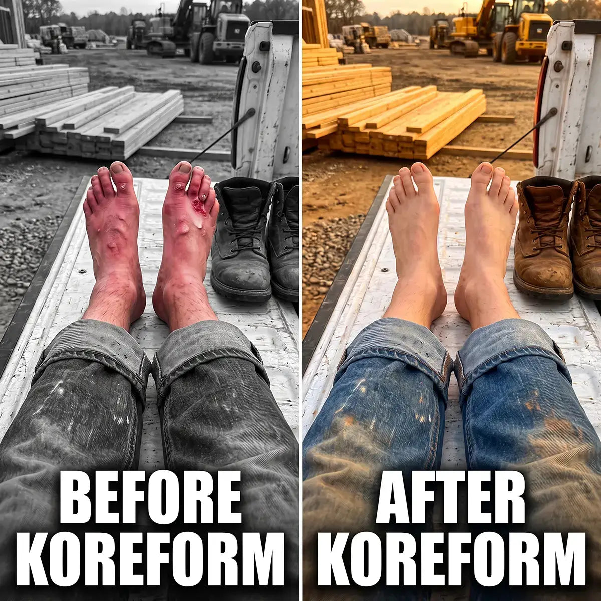 Finish your 14-hour day with feet that aren't cooked